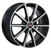Alcasta M61 17x7 5x114.3 67.1 47 BKF