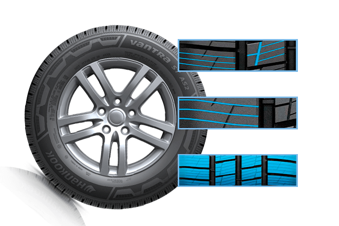 Hankook Vantra ST AS2 RA30 215/65R16C 106/104T